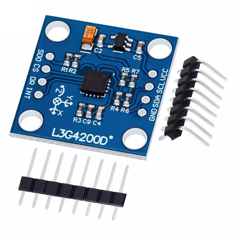 2 Pack GY‑50 L3G4200D 3‑Axis Digital Gyroscope Sensor – Angular Velocity Module