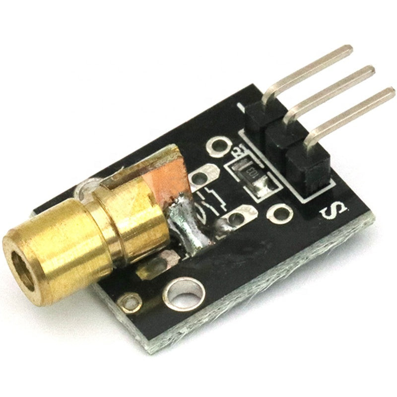 4 Pack KY‑008 5 V Laser Module – Laser Diode Expansion Board for DIY Projects