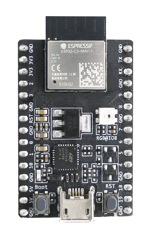 ESP32-C3 Development Board ESP32 Super Mini WiFi Blue Tooth Module. Specification: Weld